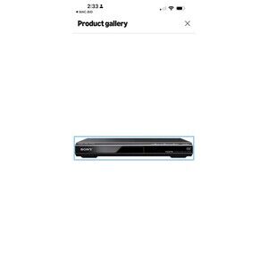 Sony - DVD CD Player DVP-SR510H w/1080p HD - Upconversion - Upscaling DVPSR510H